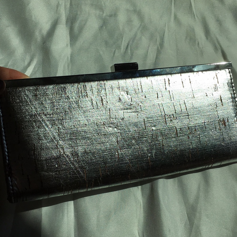 Banana Republic Distressed Leather Clutch